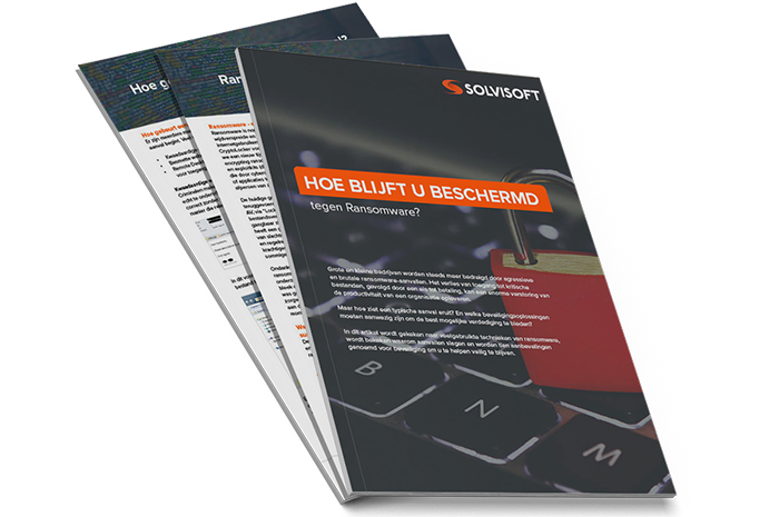  Whitepaper hoe blijft u beschermd tegen ransomware?