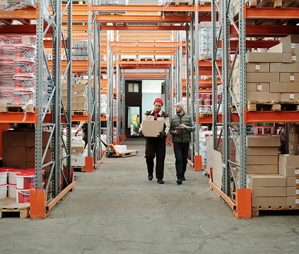 Magazijn B2B webshop